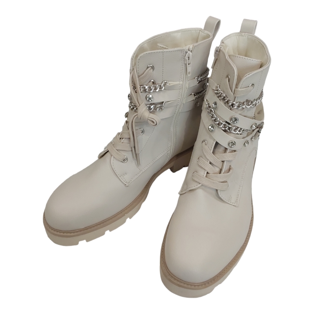 X New Tan Ankle Boots 9 1/2
